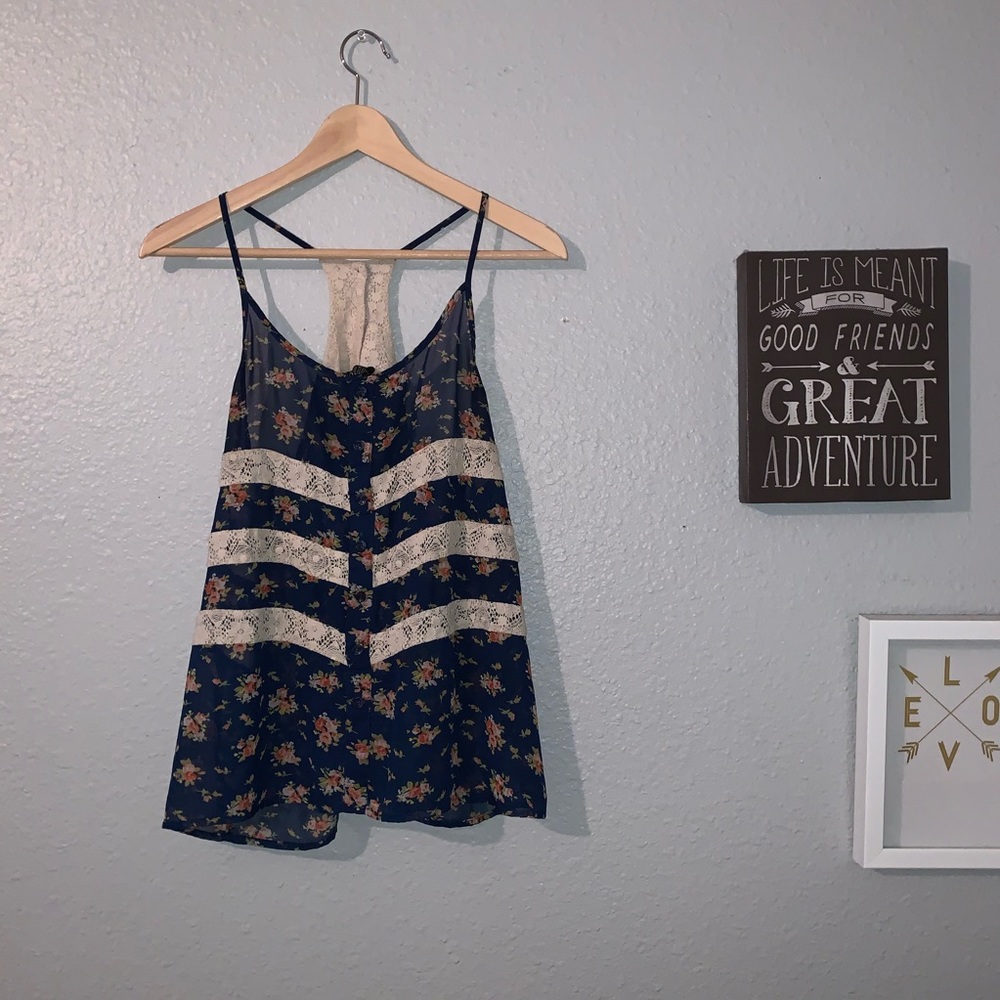 ◽️ Navy Cami Top ◽️